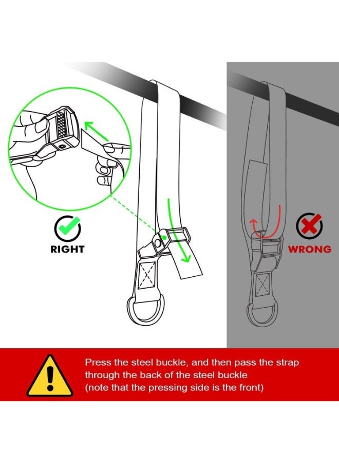 kunshao Pull Up Assistance Bands Latex Free Adjustable Heavy Duty 3 Piece Set for Strength Training and Home Gym - Image 2